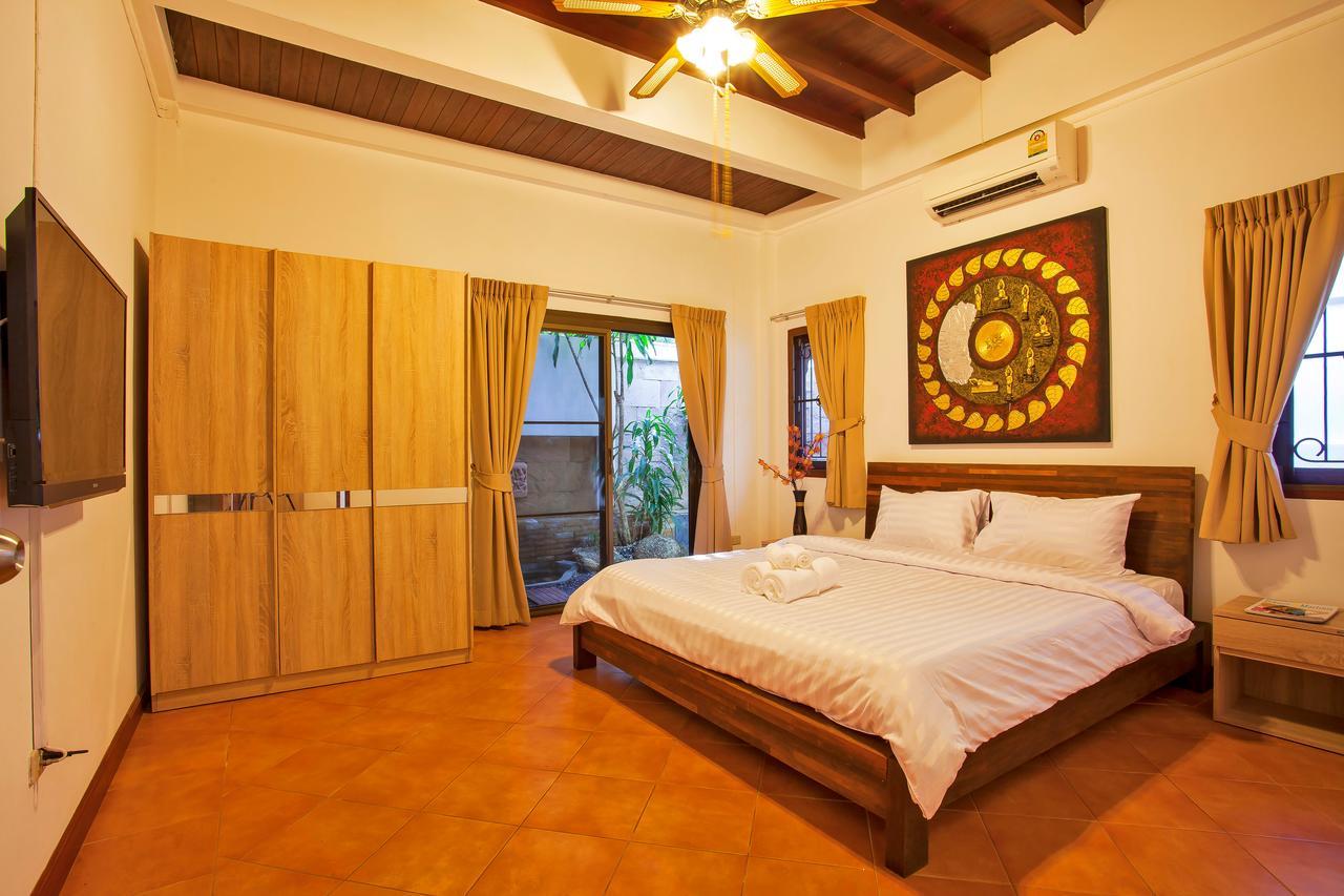 Traditional Thai Villa Nikkie In Tropical Nature, 4Br & Pool, Near Rawai Beach Nai Harn Eksteriør billede