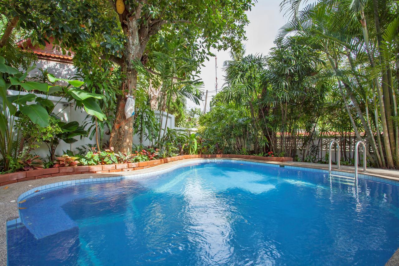 Traditional Thai Villa Nikkie In Tropical Nature, 4Br & Pool, Near Rawai Beach Nai Harn Eksteriør billede