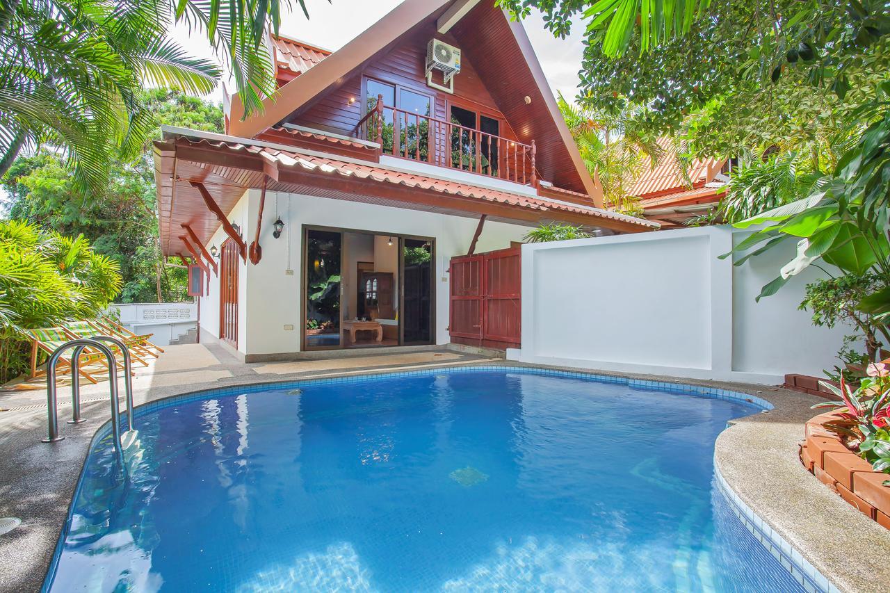 Traditional Thai Villa Nikkie In Tropical Nature, 4Br & Pool, Near Rawai Beach Nai Harn Eksteriør billede